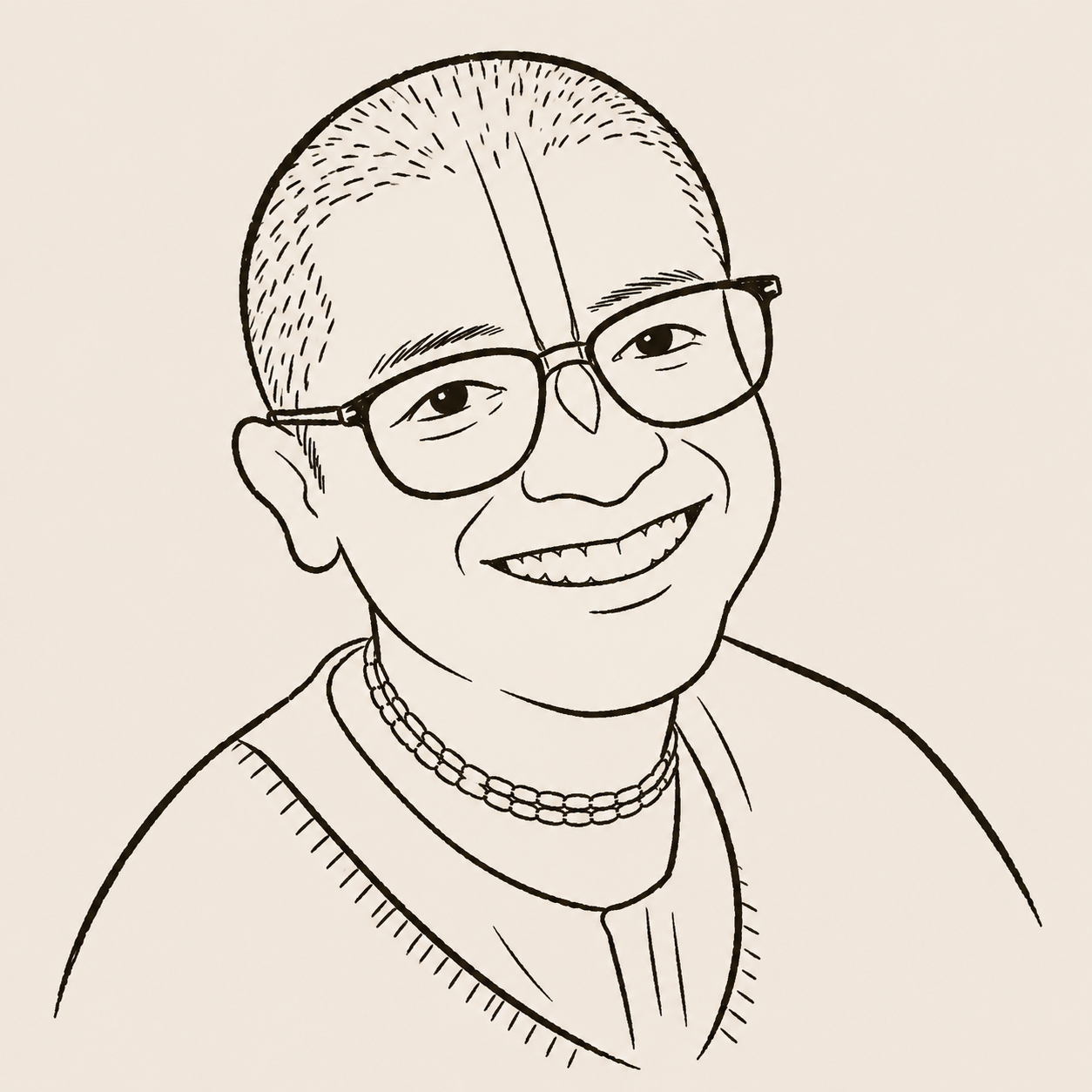 Illustration of Krishna Kumar Dasa